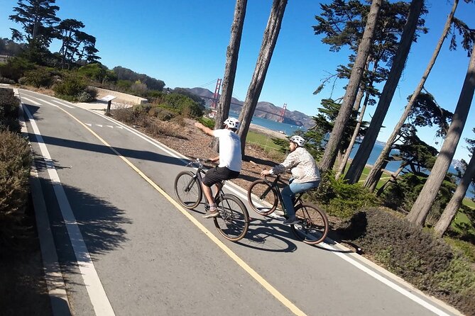 North Beach To Golden Gate Bridge E-Bike Tour - The Golden Gate Bridge stop