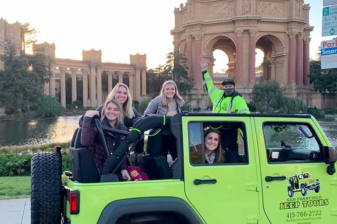 Private San Francisco City Tour + Alcatraz (Tickets Incl., Max 6) - Palace of Fine Arts and the curve of Lombard Street