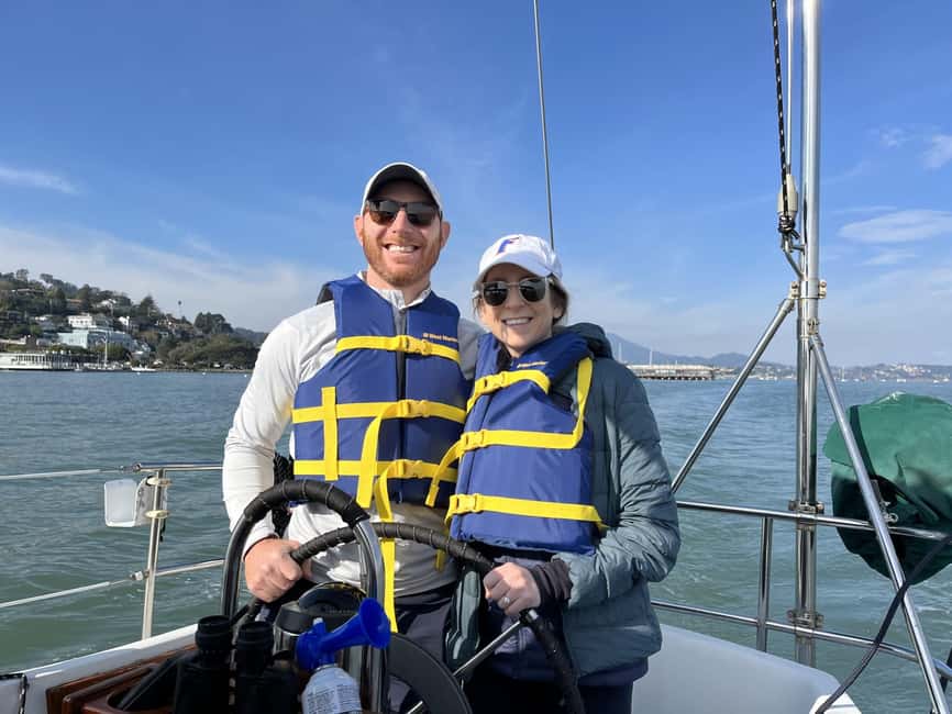 SAN FRANCISCO: (2hr) Interactive Sailing Experience - The San Francisco waterfront from the bay