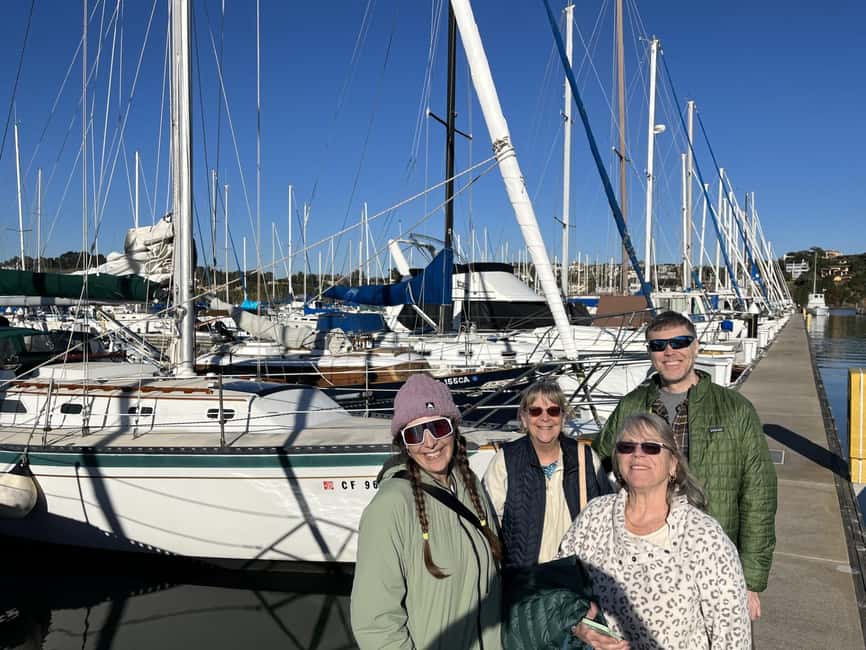 SAN FRANCISCO: (2hr) Interactive Sailing Experience - Angel Island and the floating homes of Sausalito