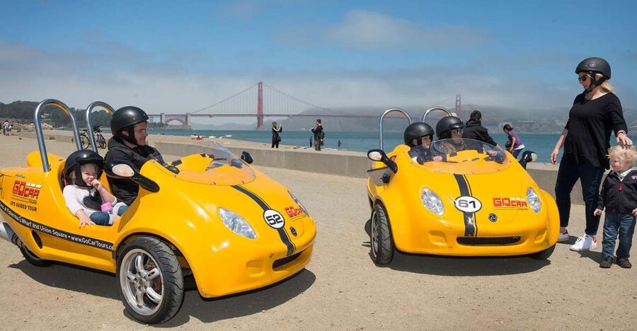 San Francisco: 3-Hour Early Bird GoCar Tour - The GPS narration and language choices