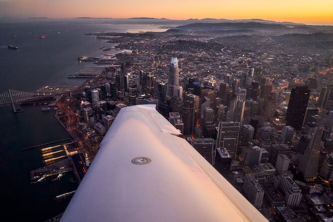 San Francisco Air Tour - Crossing the Golden Gate Bridge