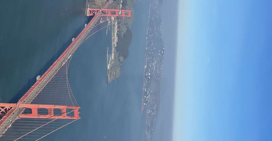 San Francisco: Airplane Private Bay Tour - Downtown San Francisco from the cockpit