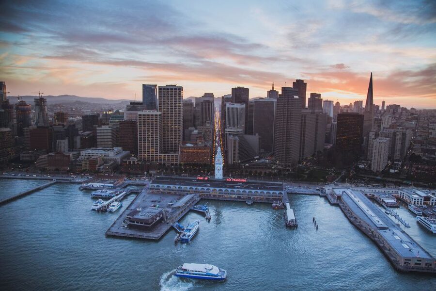 San Francisco: Airplane Private Sunset Bay Tour - Watching San Francisco turn on its lights