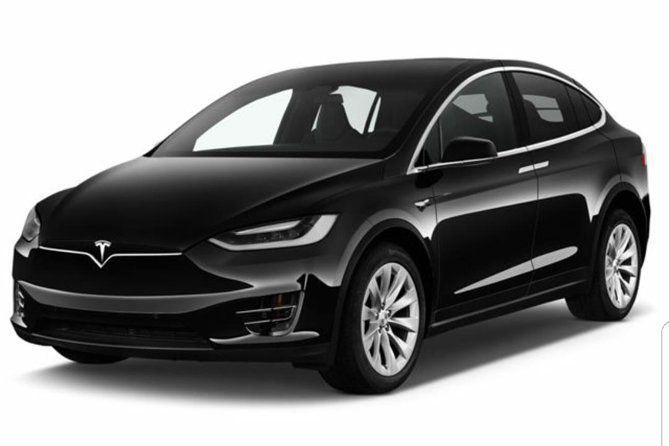 San Francisco Airport to or from San Francisco - A quiet arrival in a Tesla Model X