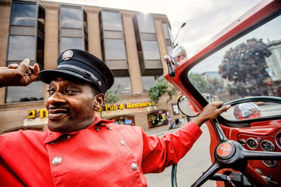 San Francisco Bay: 90-Minute Fire Engine Tour - Fort Point and the base of the Golden Gate Bridge