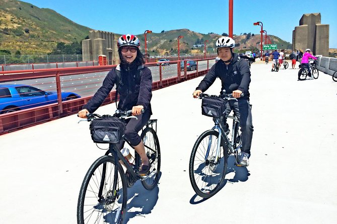 San Francisco Bike Rental For the Golden Gate Bridge - Crossing the Golden Gate Bridge by bicycle