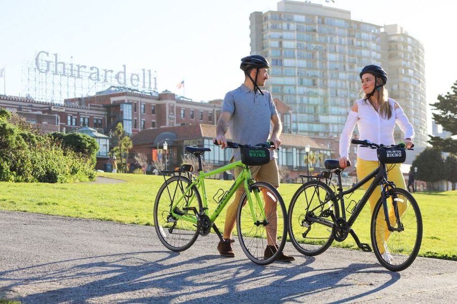 San Francisco: Bike Rental from Golden Gate Bridge with Map - The Golden Gate Bridge route
