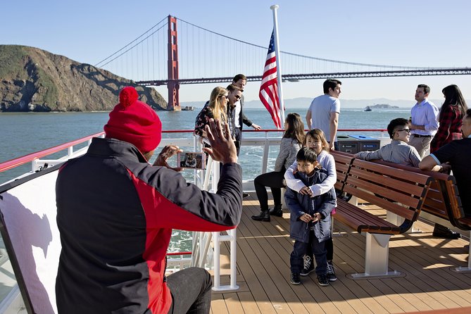 San Francisco: Bridge to Bridge Cruise (90-minutes) - Alcatraz from the water