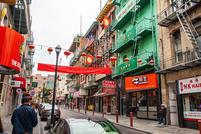 San Francisco Chinatown Walking Tour - Waverly Place and the painted balconies