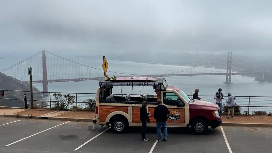 San Francisco: City Highlights Tour with Alcatraz Ferry - Riding through the neighborhoods