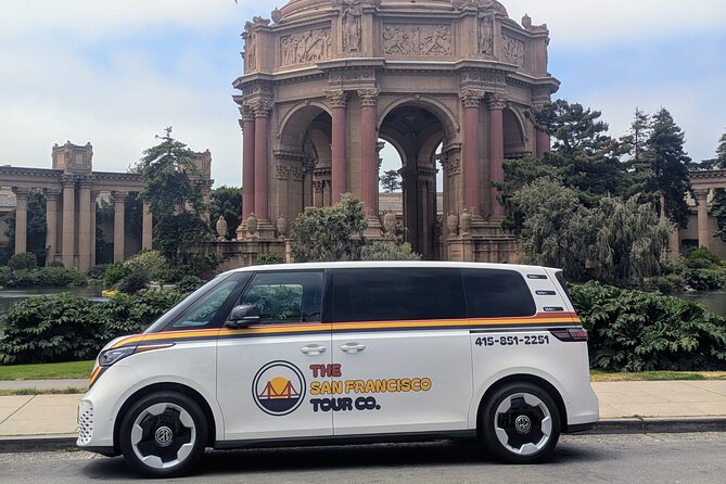 San Francisco City Tour in EV Volkswagen Van - Chinatown, North Beach, and Lombard Street