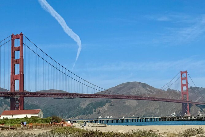 San Francisco City Tour in EV Volkswagen Van - Palace of Fine Arts and the Golden Gate Bridge