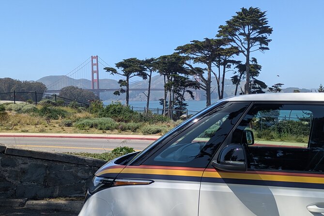 San Francisco City Tour in EV Volkswagen Van - Mission Dolores, Mission Dolores Park, and Alamo Square