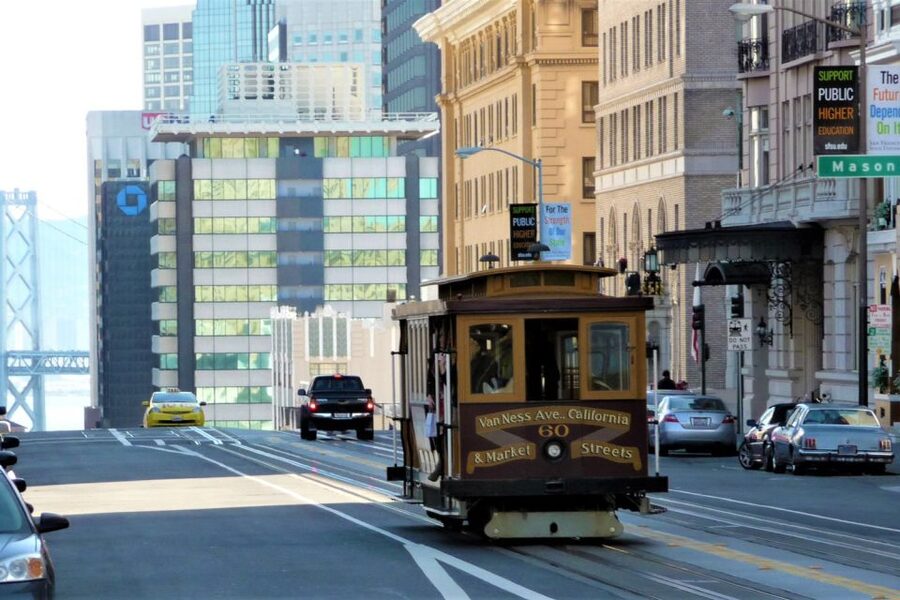 San Francisco Double Decker Bus Night Tour - The big issue: dusk is not always night