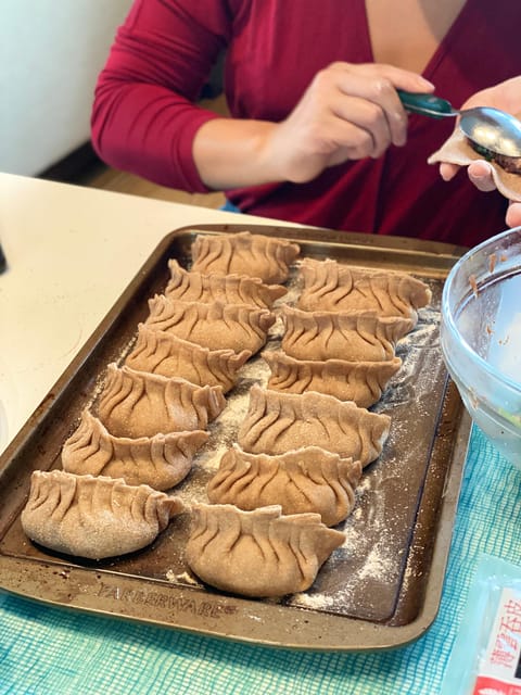 San Francisco: Dumpling Cooking Class with 3-Course Dinner - Choosing pork or tofu filling