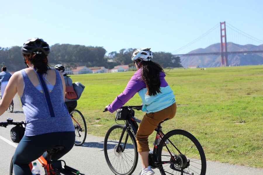 San Francisco: Electric Bike Rental w/ Map & Optional Ferry - Starting at 757 Beach Street near Ghirardelli Square