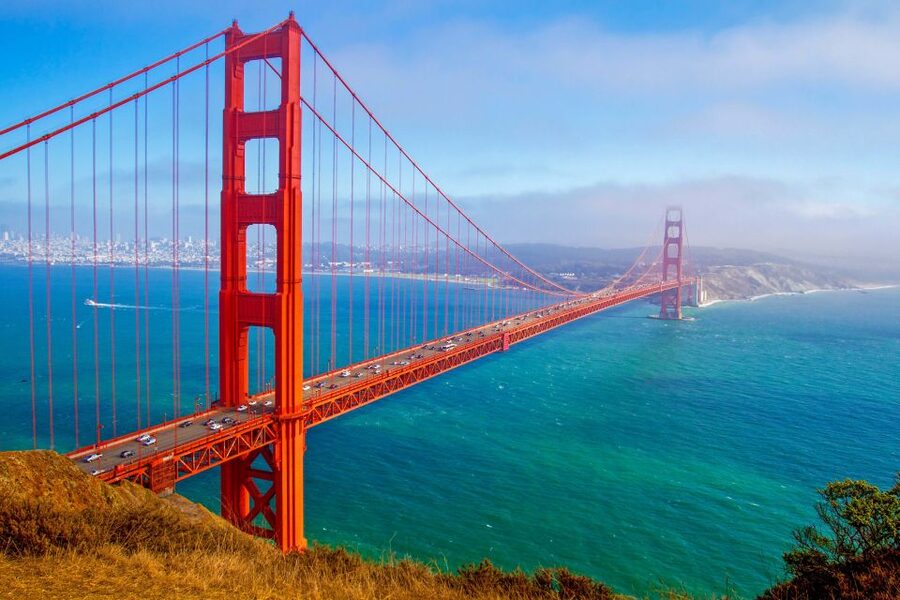 San Francisco: Exclusive Bike, Beer, and Boat Tour - Rolling downhill into Sausalito
