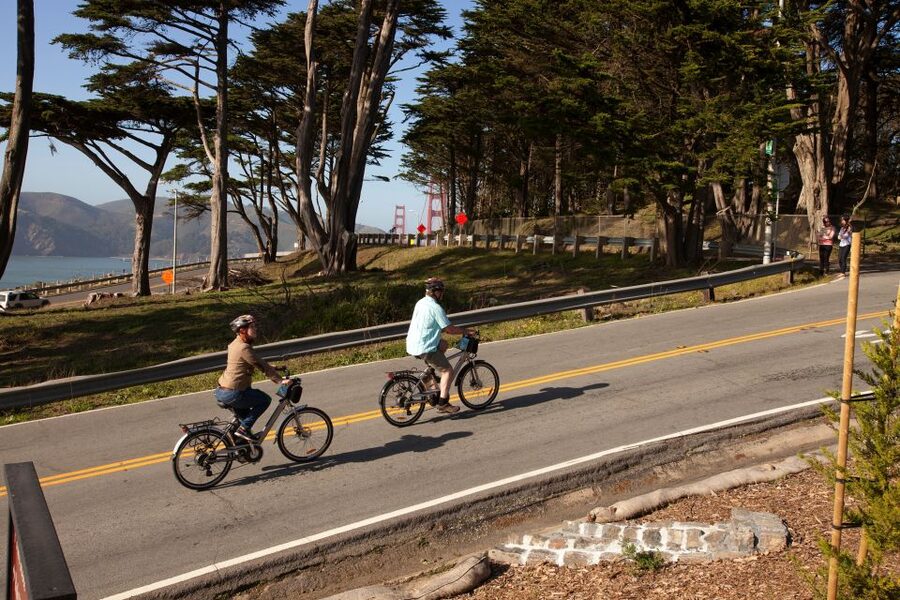 San Francisco: Explore at Your Own Pace All Day on E-Bike - Crossing the Golden Gate Bridge