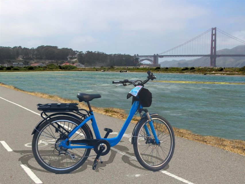 San Francisco: Explore at Your Own Pace All Day on E-Bike - Sausalito: the longer option with a ferry decision