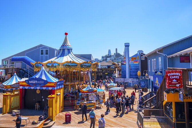 San Francisco Fisherman's Wharf Personalized Self-Guided App Tour - Finishing at Pier 39 and the sea lions