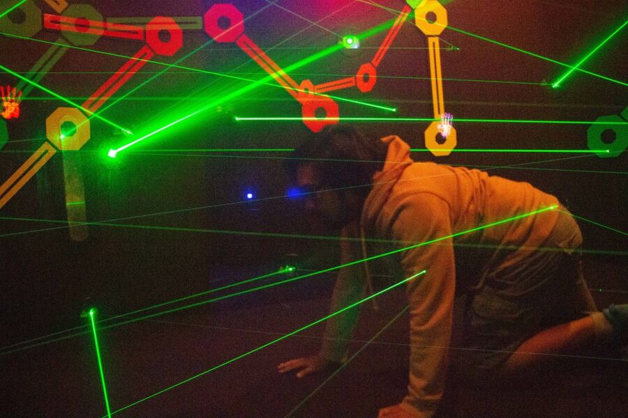 San Francisco: Flyer Theater, 7D Ride & Laser Maze Combo - Three Pier 39 attractions, three different kinds of fun