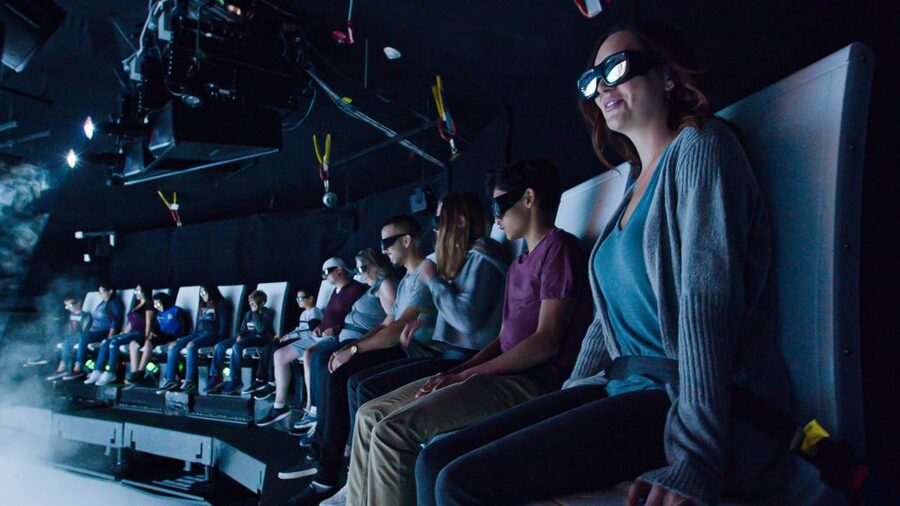 San Francisco: Flyer Theater, 7D Ride & Laser Maze Combo - The Flyer: a simulated flight over San Francisco