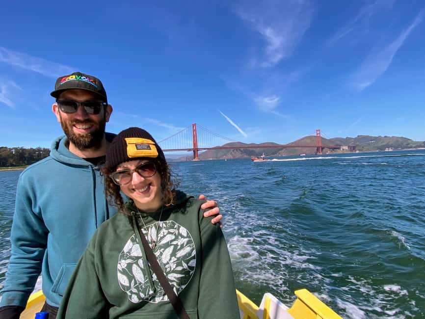 San Francisco: Golden Gate Bay Voyage on Historic Boat - The Wave Organ and the Palace of Fine Arts