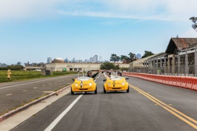 Golden Gate Bridge and Lombard GoCar Tour