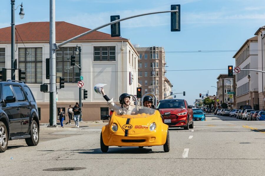 San Francisco: Golden Gate Bridge and Lombard GoCar Tour - Lombard Street and Russian Hill