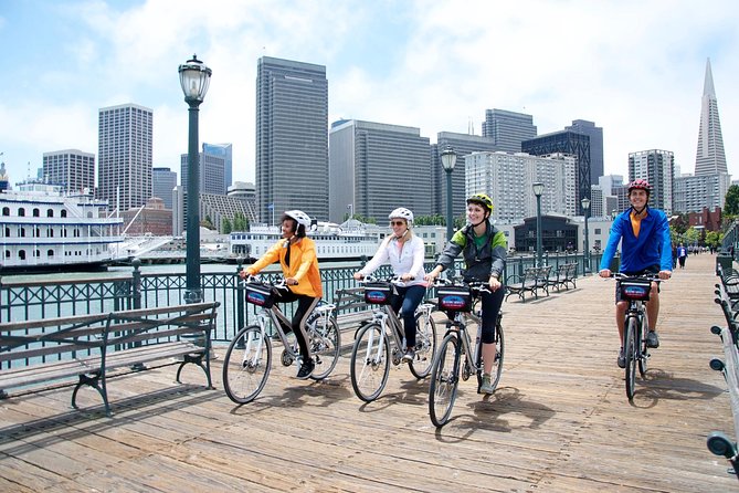 San Francisco Golden Gate Bridge Bike or Electric Bike Rental - Sausalito, Tiburon and Mill Valley choices