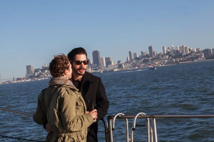San Francisco: Golden Gate Bridge Catamaran Cruise - Taking the helm with the captain