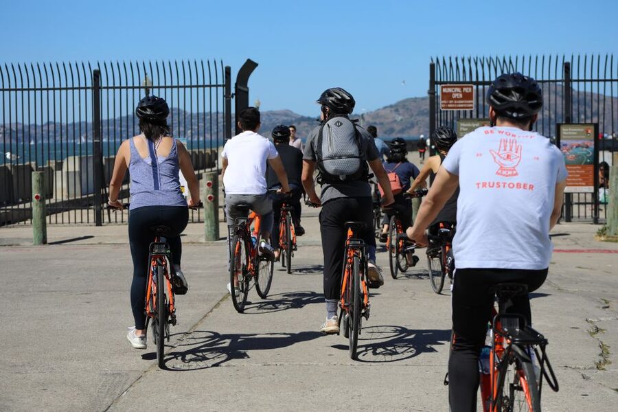 San Francisco: Golden Gate Bridge Guided Bike or eBike Tour - Fort Point brings you under the Golden Gate Bridge