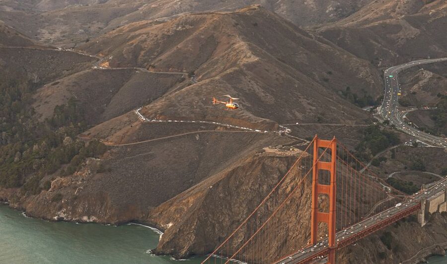 San Francisco: Golden Gate Helicopter Adventure - Why the Golden Gate looks different from a helicopter