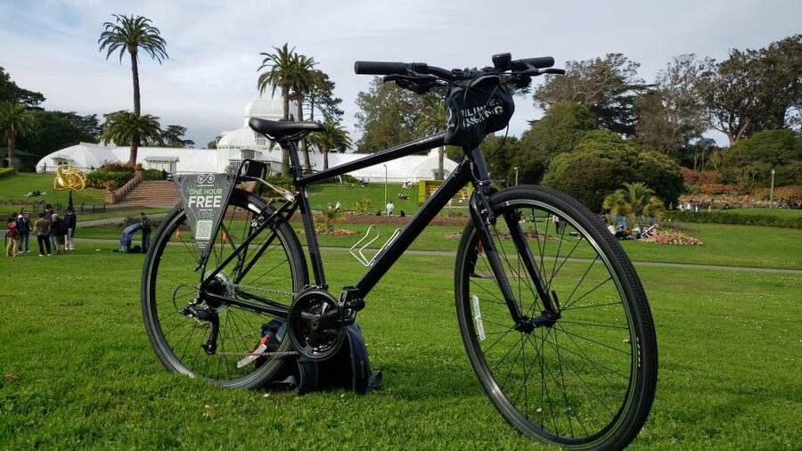San Francisco: Golden Gate Park Bike or eBike Rental w/ map - Golden Gate Park at bicycle speed
