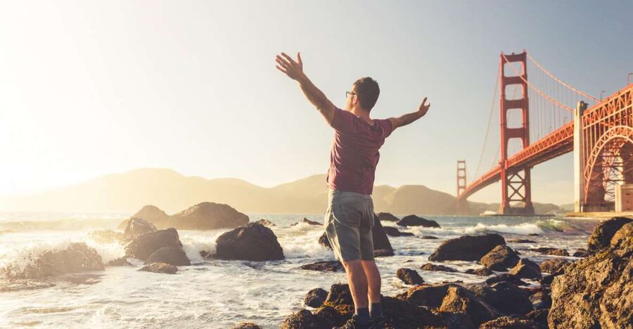 San Francisco Grand City Tour + Muir Woods and Sausalito - An hour in waterfront Sausalito