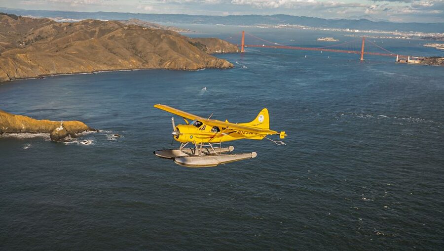 San Francisco: Greater Bay Area Seaplane Tour - Stinson Beach and the Muir Woods area