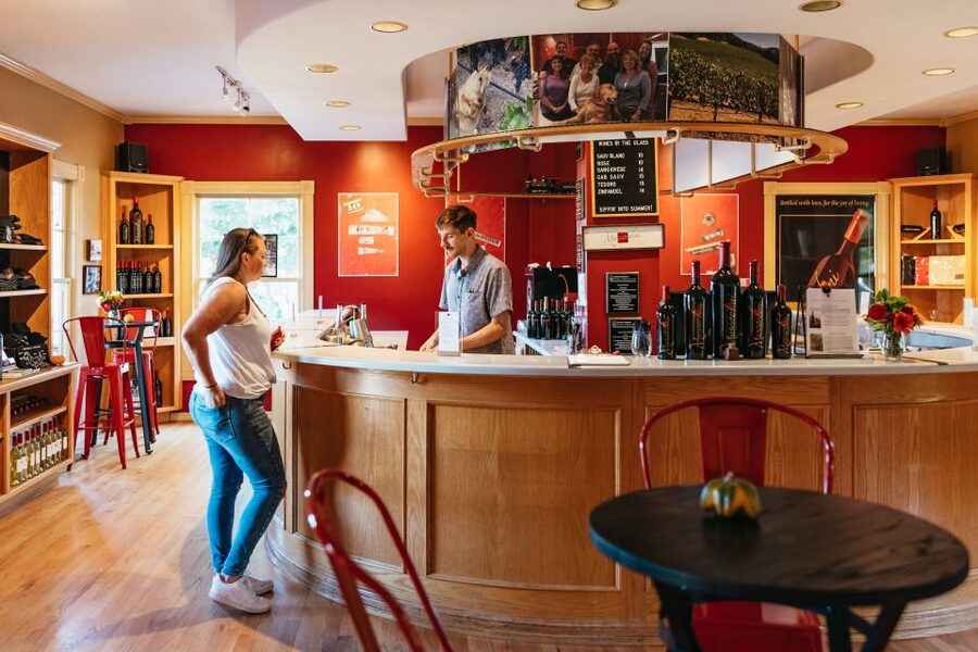 San Francisco: Half-Day Wine Country Excursion with Tastings - The first winery: production, barrels, and a fuller tasting