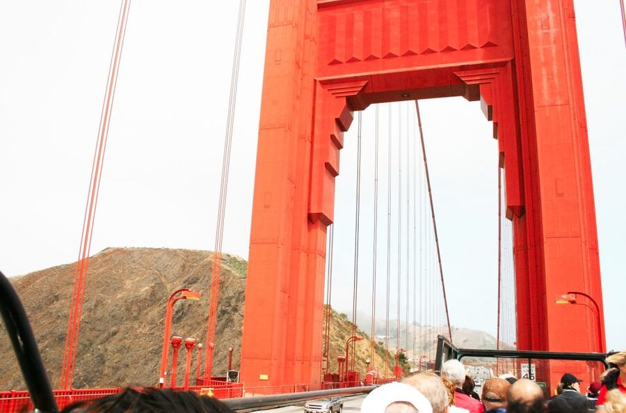San Francisco: Hop-On Hop-Off Bus with Ferry & Alcatraz Tour - Palace of Fine Arts, Golden Gate Park, and Haight-Ashbury