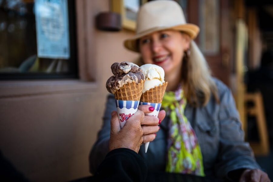 San Francisco: Morning Muir Woods & Sausalito Tour w/ Ferry - Crossing the Golden Gate Bridge
