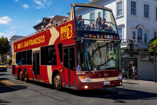 San Francisco: Napa & Sonoma Wine Tour & 24hr Hop-on Hop-off Tour - Riding the Red Route through the city