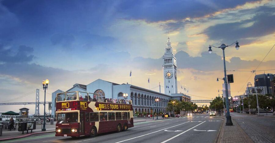 San Francisco: Panoramic Sunset Tour by Open-Top Bus - Starting at Fisherman’s Wharf