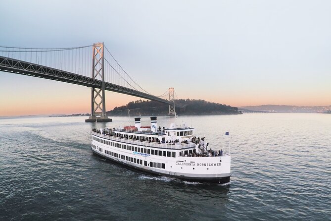 San Francisco Premier Dinner Dance Cruise - A plated dinner with a California touch