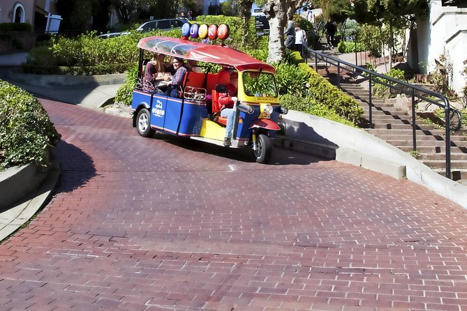 San Francisco Private Group City Tour 2.5 Hours - Lucky Tuk Tuk - Lombard Street and the city’s steep neighborhoods