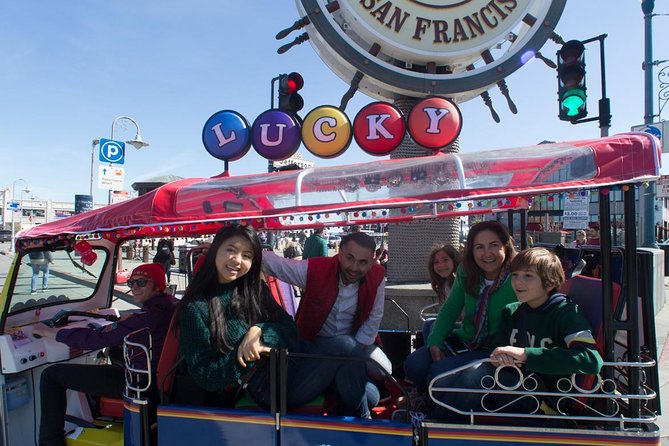San Francisco Private Group City Tour - Lucky Tuk Tuk - Fort Point and the Golden Gate Bridge