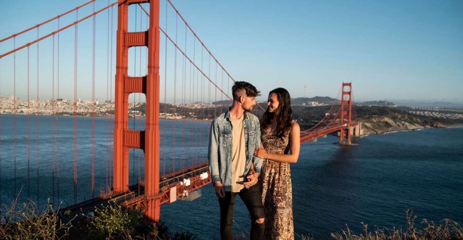 San Francisco: Professional photoshoot at Golden Gate Bridge - What happens during the 15 to 45 minutes