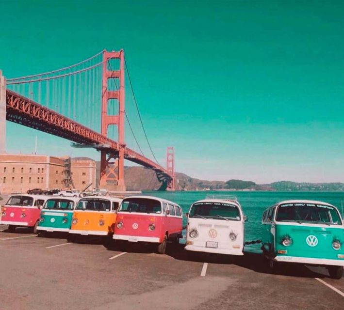 San Francisco: Small-Group City Tour by Vintage VW Bus - Painted Ladies and the postcard San Francisco view