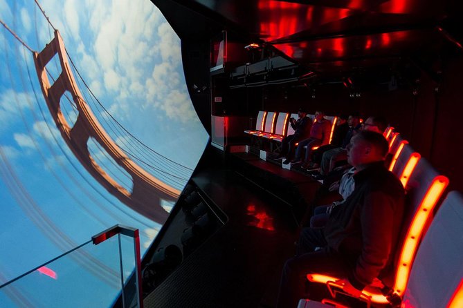 San Francisco: The Flyer – Flying Theater at PIER 39 - Who will enjoy the ride most?
