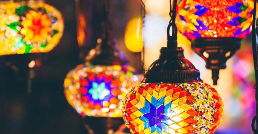 San Francisco: Turkish Mosaic Lamp Workshop - Sixteen colors and the art of choosing a pattern