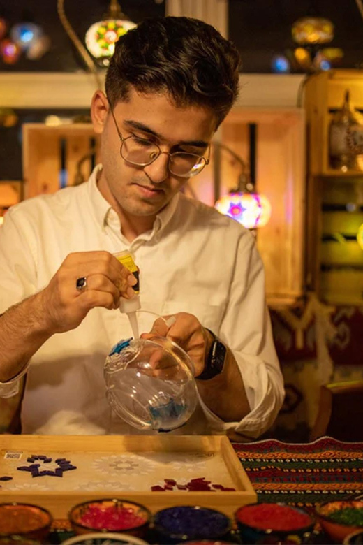 San Francisco: Turkish Mosaic Lamp Workshop - Why the hands-on guidance matters